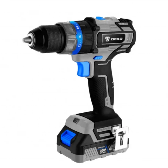 DEKO TALADRO DE IMPACTO 20V 62NM  DKBL20ID02-S1     World Shop