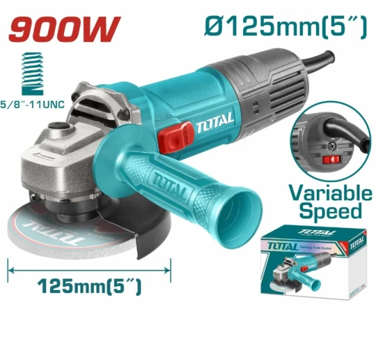 TOTAL AMOLADORA  ANGULAR  UTG109125565  900W 5 World Shop