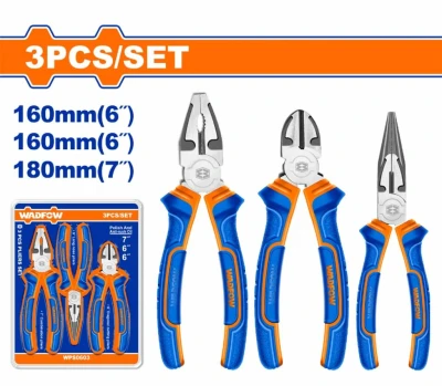 WADFOW  SET ALICATES COMBINADAS  3PCS   WPS0603 World Shop