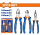 WADFOW  SET ALICATES COMBINADAS  3PCS   WPS0603 World Shop