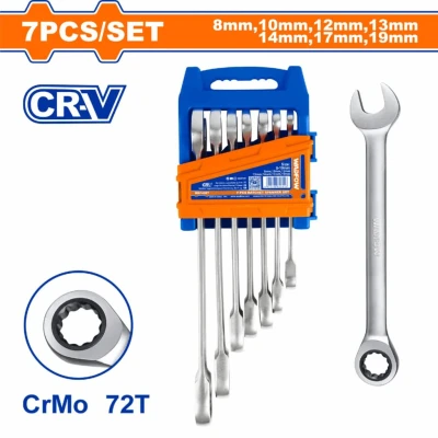 WADFOW KIT LLAVE COMBINADA  WSP4207 7PZ  World Shop