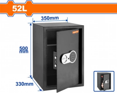 WADFOW CAJA FUERTE  DIGITAL 50X35X33CM   WEB1550  World Shop