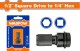WADFOW ADAPTADOR TALADRO HEXAGONAL 1/2 A 1/4   WSV7K01 World Shop