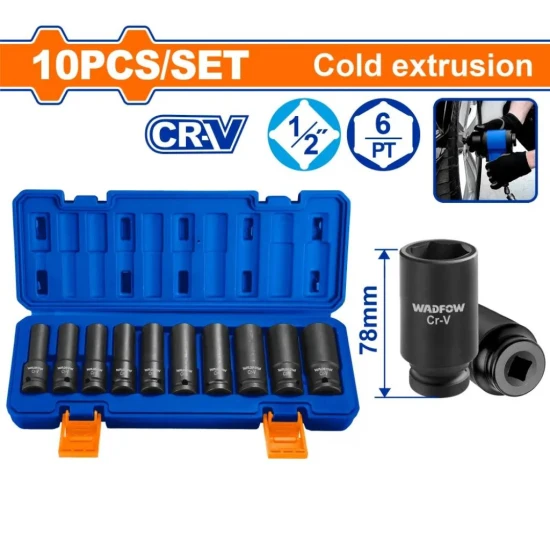 WADFOW DADO DE  IMPACTO 10PCS WMS2D02  World Shop