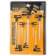 TOLSEN LLAVE TORX CON MANGO T. 8PCS  20061  World Shop