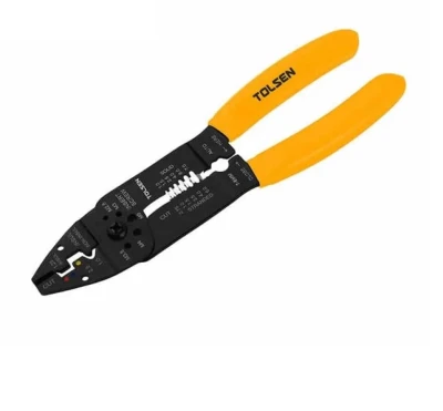 TOLSEN ALICATE PELACABLE Y PRENSADOR 8.5 38052  World Shop