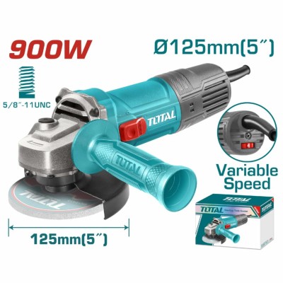 TOTAL AMOLADORA ANGULAR   900W  TG109125565 World Shop