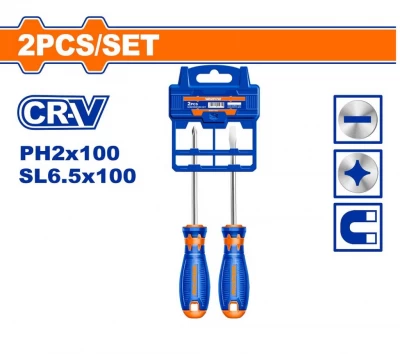 WADFOW  DESTORNILLADOR KIT 2PCS WSS1302  World Shop