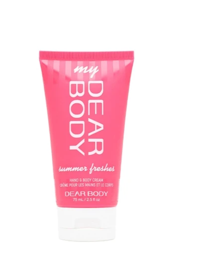 CREMA HIDRATANTE DE MANOS DEAR BODY  SUMMER FRESHES 75ML D7M206 World Shop