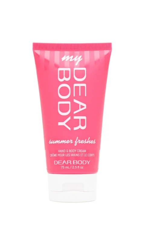 CREMA HIDRATANTE DE MANOS DEAR BODY  SUMMER FRESHES 75ML D7M206 World Shop