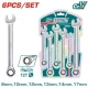 TOTAL JUEGO DE LLAVE TRINQUETE 6PCSTHT102RK566  World Shop