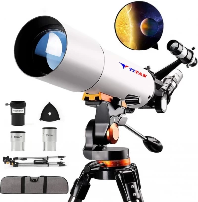 TITAN  TELESCOPIO  80X500MM      80500 World Shop