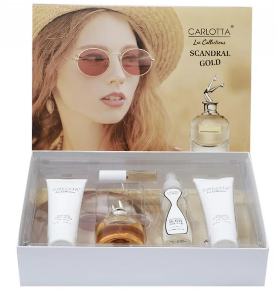  CARLOTTA SET PERFUME SCANDRALL GOLD  838260 World Shop