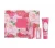 V.V.LOVE KIT PERFUME FEMENINO JUST DIVA PINK FLORAL 3PCS VL-5040 World Shop