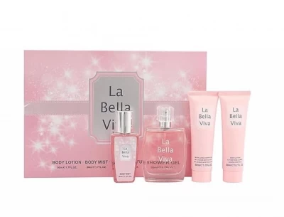 V.V.LOVE KIT PERFUME FEMENINO LA VIE BELA 4PCS   VL-1002 World Shop
