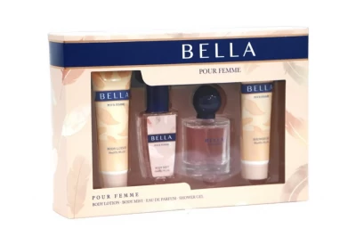 V.V.LOVE KIT PERFUME FEMENINO BELLA  4PCS  VL1025 World Shop