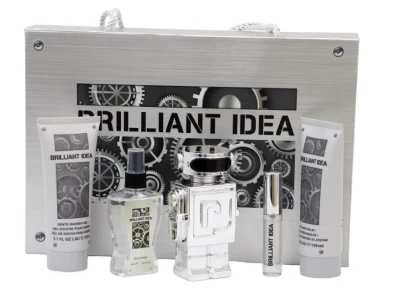 NYC SCENTS KIT PERFUME MASCULINO BRILLANT IDEA 5PCS N7739 World Shop