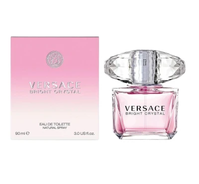 PERFUME VERSACE  BRIGHT CRYSTAL EDT FEMENINO 90ML World Shop
