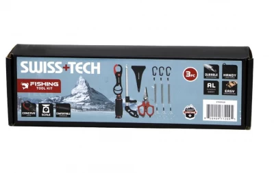 SWISS+TECH KIT DE HERRAMIENTA DE PESCA MULTIFUNCIÓN   ST001120 World Shop