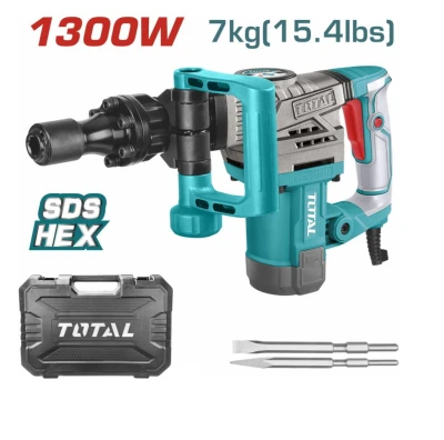 TOTAL MARTILLO DEMOLEDOR 1300W SDS 7KG  TH2130016  World Shop