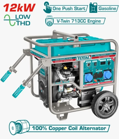 TOTAL  GENERADOR A GASOLINA   TP1150006 12KW World Shop