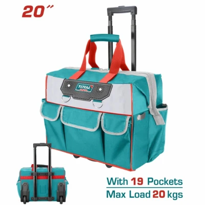 TOTAL BOLSA DE HERRAMIENTAS CON RUEDAS 20 THRRTB2012 World Shop