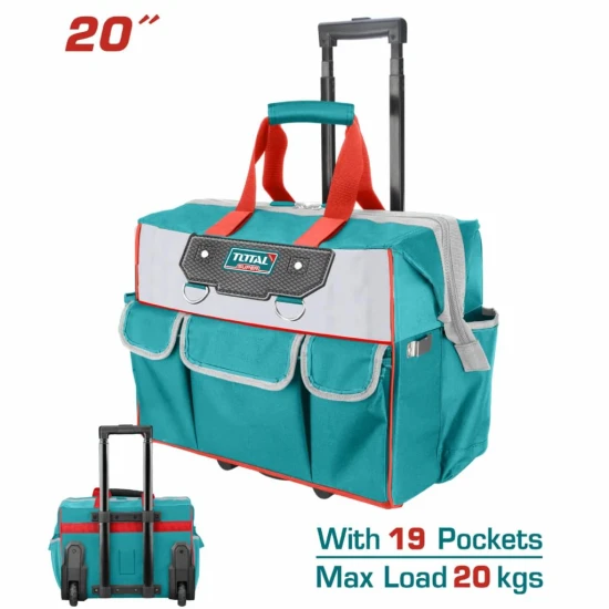 TOTAL BOLSA DE HERRAMIENTAS CON RUEDAS 20 THRRTB2012 World Shop