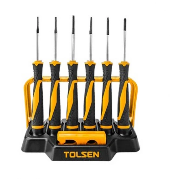 TOLSEN  JUEGO DE DESTORNILLADORES 8PCS  20193 World Shop