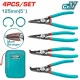 TOTAL  JUEGO DE ALICATE DE ANILLOS DE SEGURIDAD 4PCS  THTJ214041 World Shop