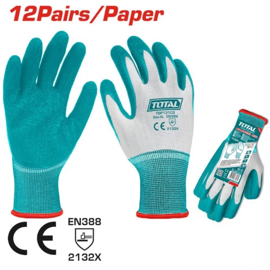 TOTAL GUANTES DE LÁTEX  TSP13103 XL  World Shop