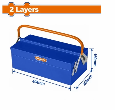 WADFOW  CAJA DE HERRAMIENTAS METÁLICA PLEGABLE    WTB8A33 World Shop