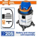 WADFOW ASPIRADORADORA 20V 20L    WQV1A20 World Shop