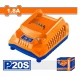 WADFOW  CARGADOR DE BATERIA 1.8 AH   WFCP518 World Shop