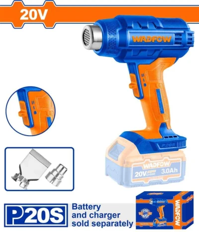 WADFOW  PISTOLA DE  CALOR 300/550°C WKH1501 20V World Shop