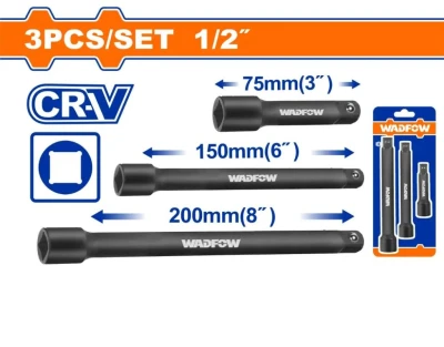 WADFOW  JUEGO DE BARRA DE EXTENSIÓN 3PCS  WMS7403 World Shop