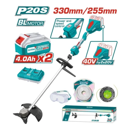 TOTAL  CORTA CÉSPED  40V  TSTLI200285  World Shop