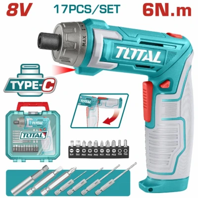 TOTAL ATORNILLADOR 8V TSDLI08025   2VOL  World Shop