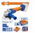 WADFOW  AMOLADORA ANGULAR  20V  WLAPM21 1BT 3AH  MOTOR SIN ESCOBILLAS  World Shop