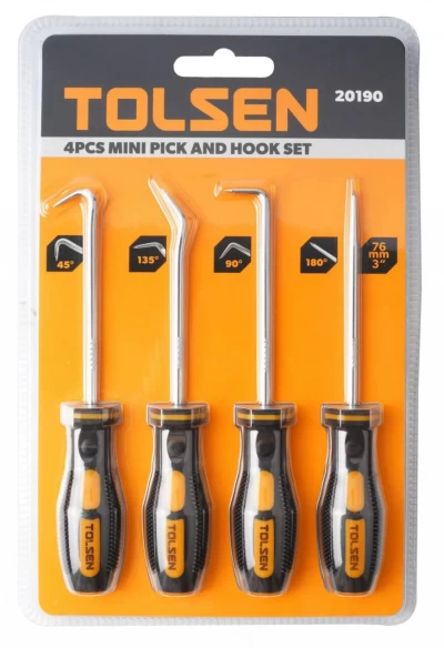 TOLSEN  JUEGO DE MINI GANCHO 20190  4PCS World Shop