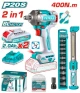 TOTAL COMBO DE LLAVE DE IMPACTO +LAMPARA  TOSLI23048 World Shop