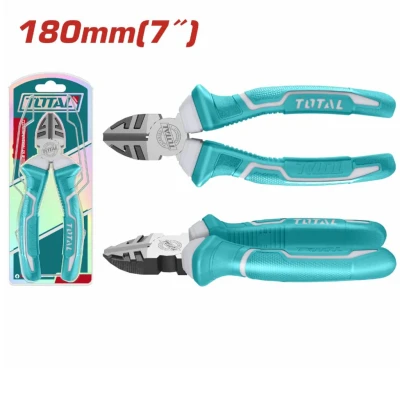 TOTAL  ALICATE DE CORTE DIAGONAL 7 180MM   THT130706P World Shop