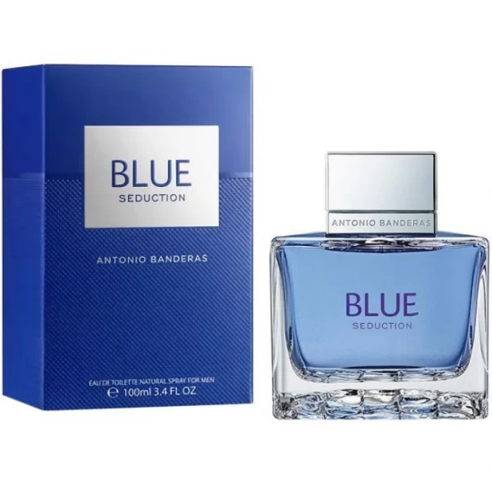 ANTONIO BANDERAS PERFUME MASCULINO BLUE SEDUCTION EDT 100ML World Shop