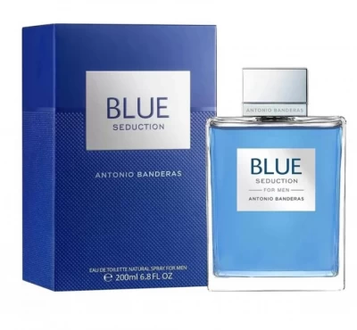 ANTONIO BANDERAS PERFUME MASCULINO BLUE SEDUCTION EDT 200ML World Shop
