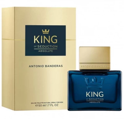 ANTONIO BANDERAS PERFUME MASCULINO KING OF SEDUCTION ABSOLUTE EDT 50ML World Shop