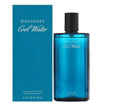 PERFUME DAVIDOFF COOL WATER EDT MASCULINO  125ML World Shop