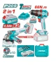 TOTAL TALADRO +AMOLADORA 20V COMBO TCKLI20273 World Shop