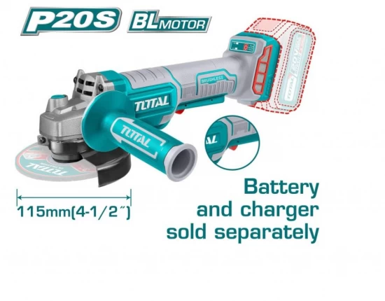 TOTAL  AMOLADORA  ANGULAR 20V  TAGLI211156 World Shop
