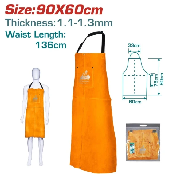 TOTAL DELANTAL DE CUERO PARA SOLDAR TSPWA03 World Shop