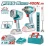 TOTAL COMBO  LLAVE DE IMPACTO +LÁMPARA DE TRABAJO+BATIDORA DE MANO TOSLI240961 World Shop