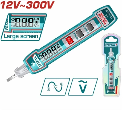 TOTAL LÁPIZ TESTER 300V THTS33001  World Shop